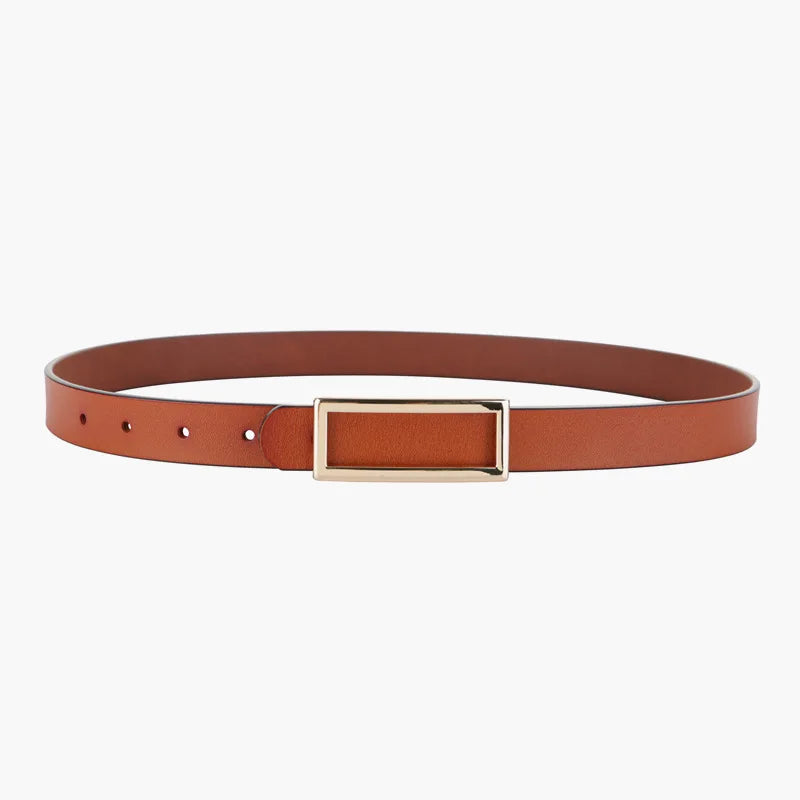 vestoraa genuine leather belts belt female metal - modern unisex outfit with precision in black metal (USA)