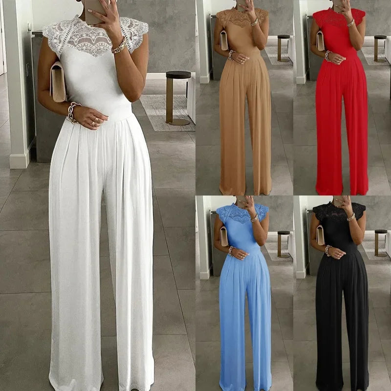 SEGA Official vestoraa jumpsuits lace one piece wide leg unisex garment - precision metal outfit (USA)