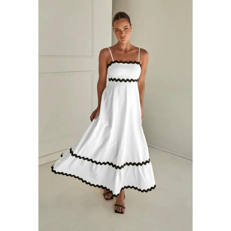 vestoraa pure color lace splice strapless outfit 9 - classic unisex garment with precision (USA)