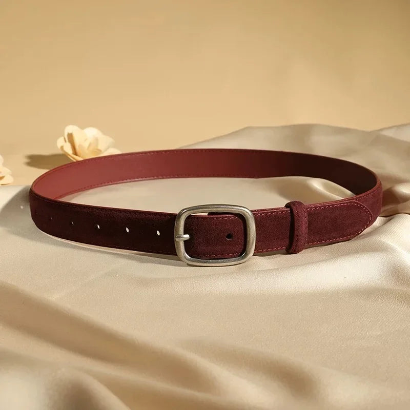 vestoraa skinny belts vintage suede cowhide outfit 21 - dress unisex garment with precision (USA)