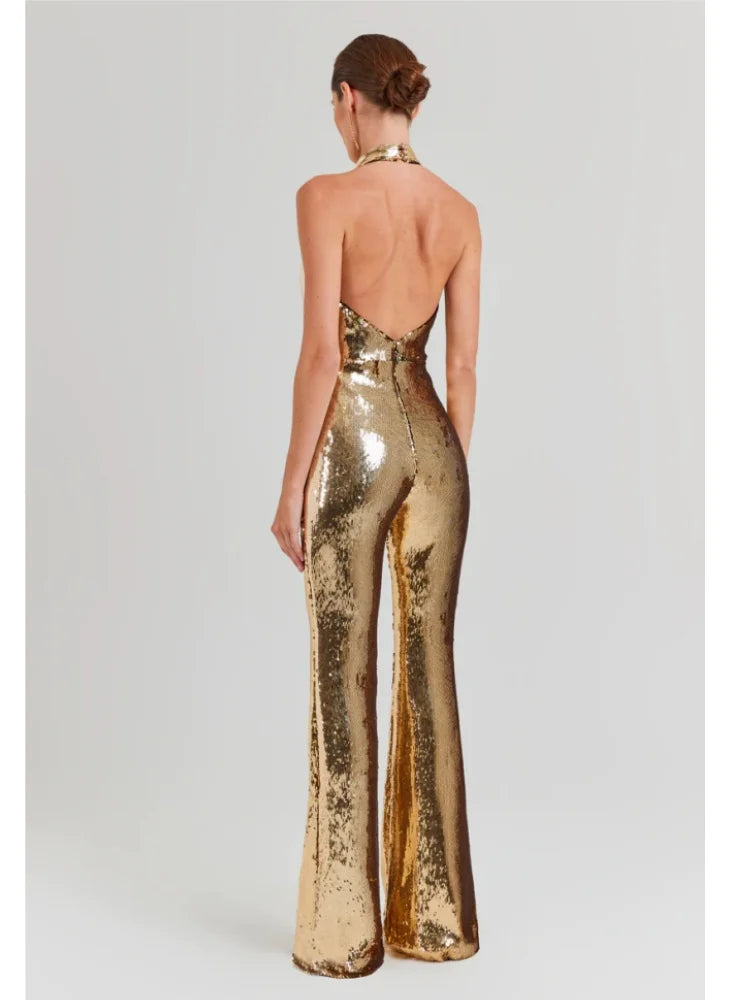 vestoraa sexy glitter sequins gold bodycon outfit detail - reliable design, precision, waterproof dress design (USA)