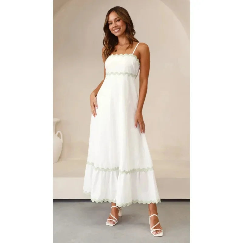 vestoraa pure color lace splice strapless outfit 14 - classic unisex garment with precision (USA)