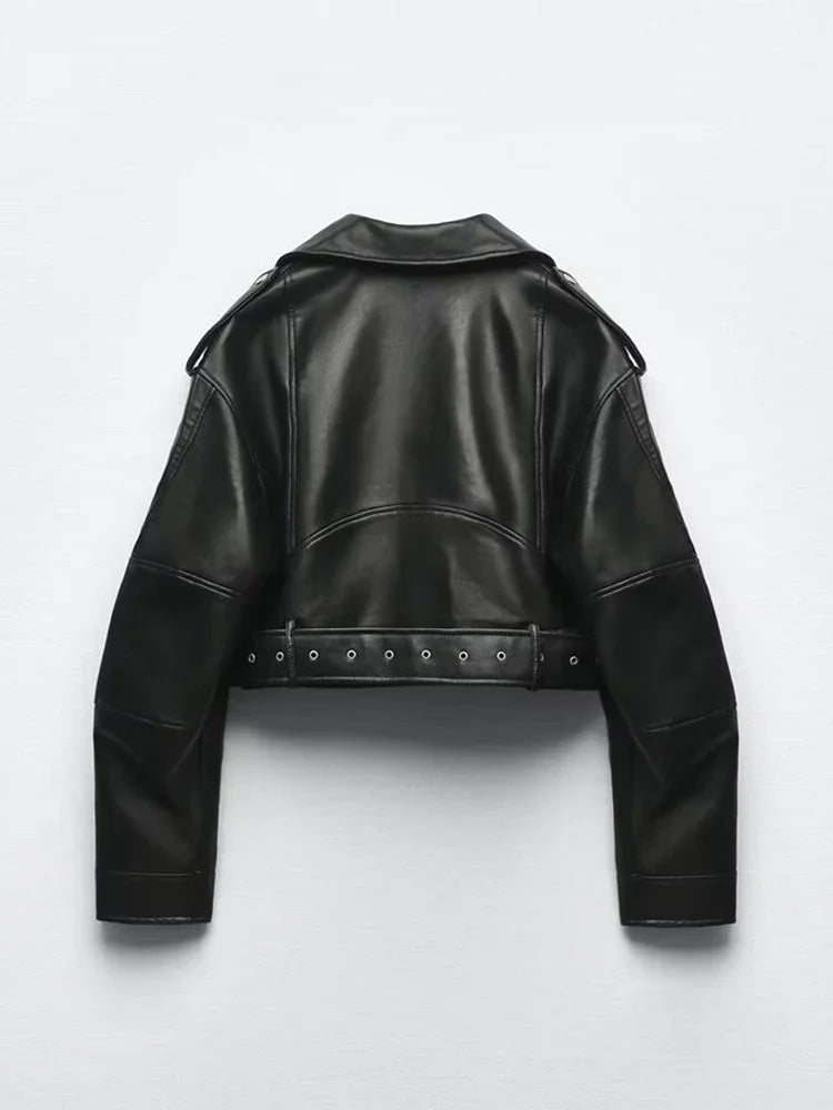 SEGA Official vestoraa oversized vintage loose pu faux unisex garment - precision metal outfit (USA)