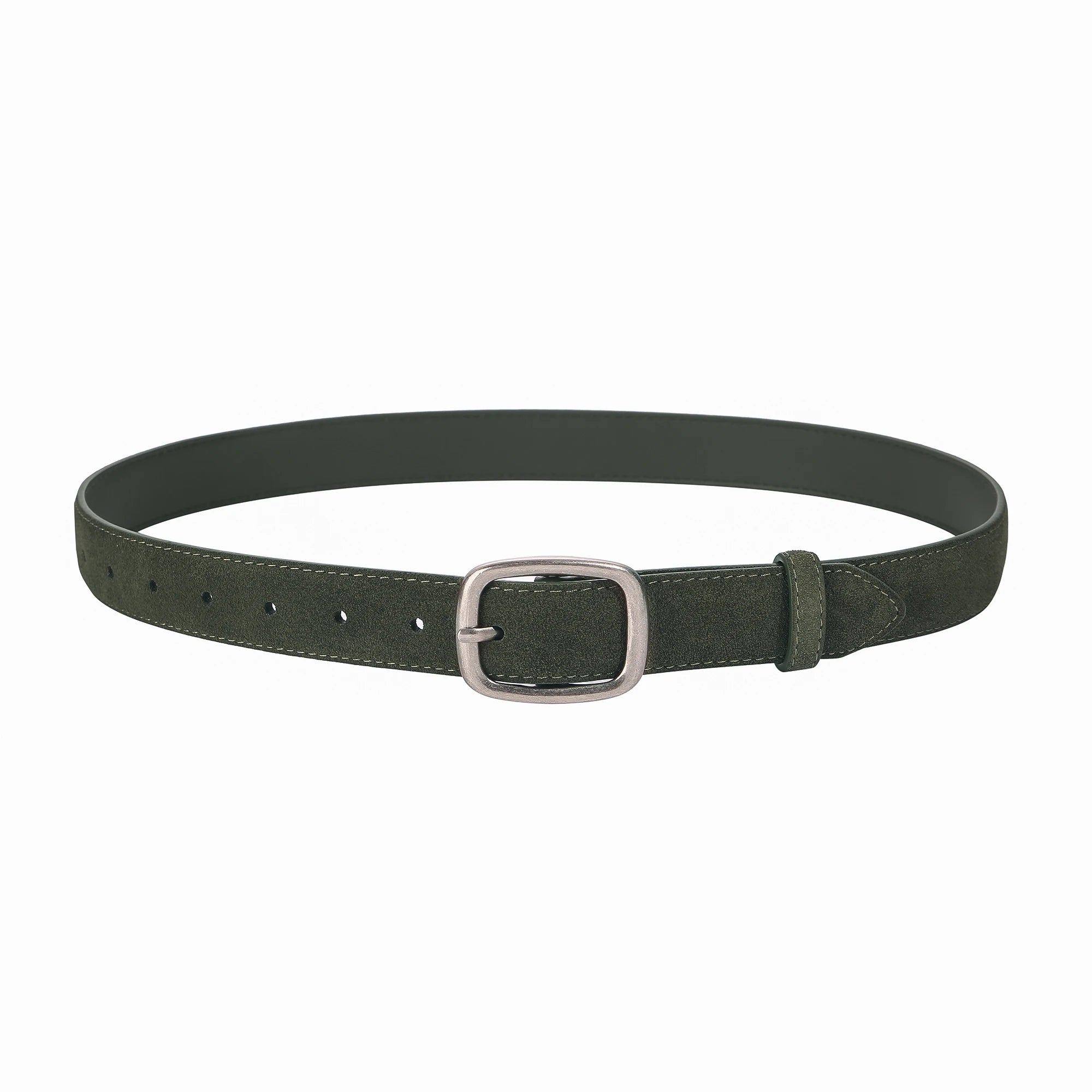 vestoraa skinny belts vintage suede cowhide outfit 8 - dress unisex garment with precision (USA)