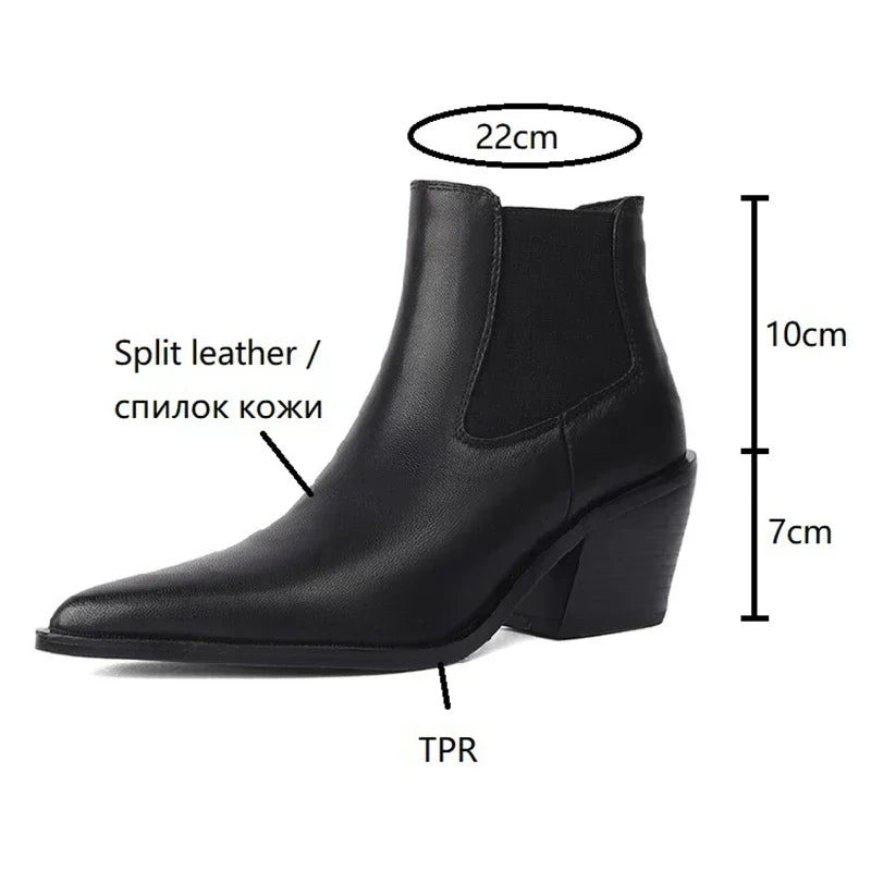 vestoraa boots split leather shoes outfit 5 - modern unisex garment with precision (USA)