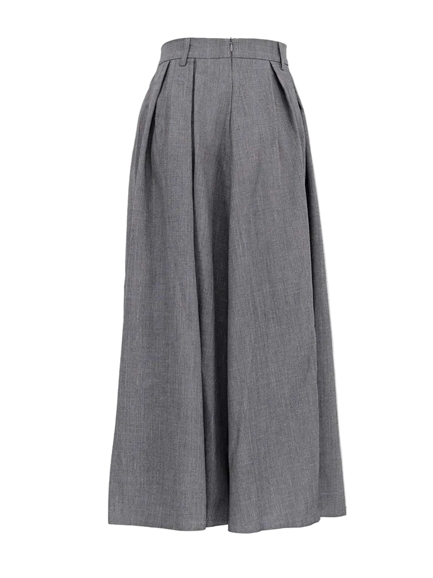 vestoraa oymimi grey loose skirts casual outfit 6 - casual unisex garment with precision (USA)