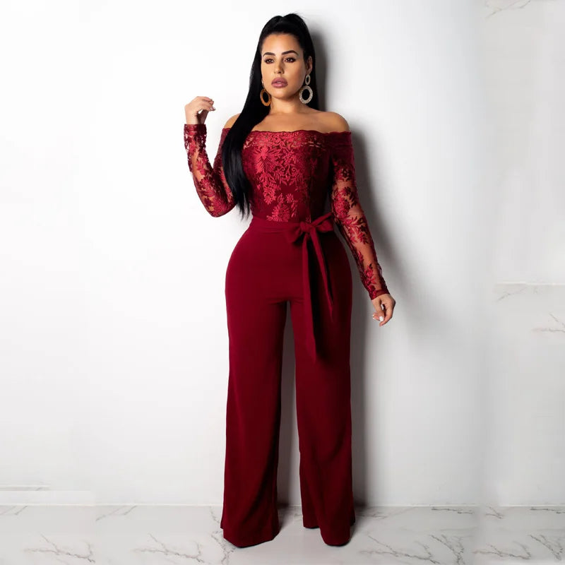 vestoraa appliques lace patchwork jumpsuit sexy outfit 11 - classic unisex garment with precision (USA)