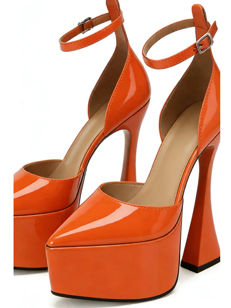 vestoraa / 's cm thick heel sandals outfit 12 - classic unisex garment with precision (USA)