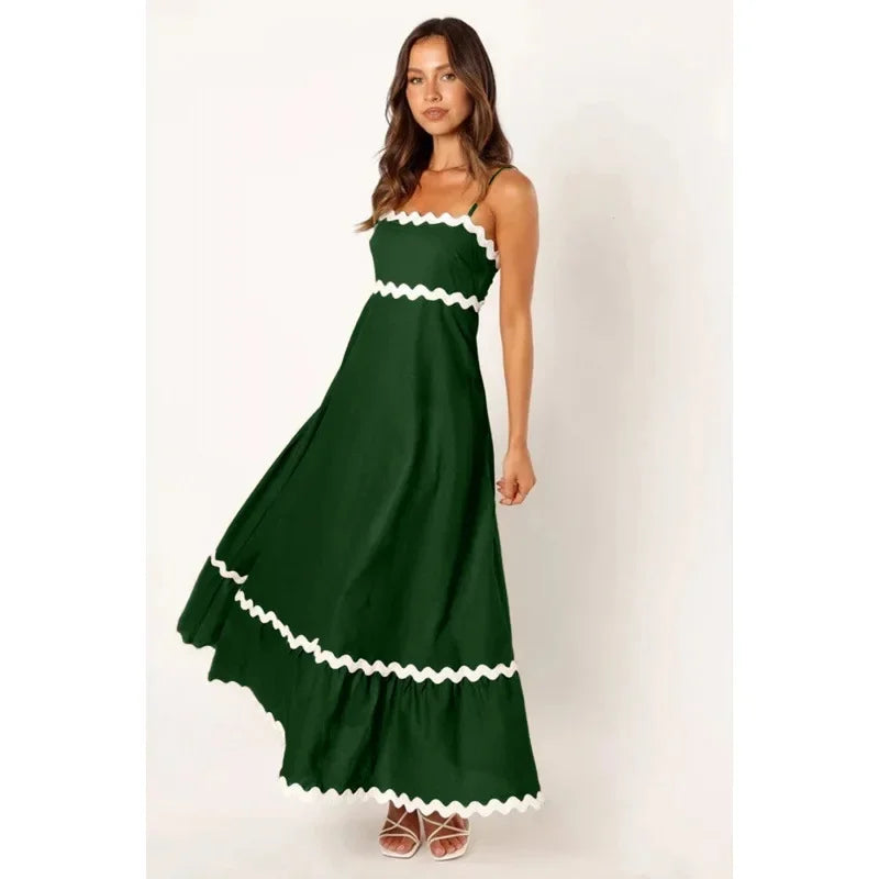 vestoraa pure color lace splice strapless outfit 8 - classic unisex garment with precision (USA)