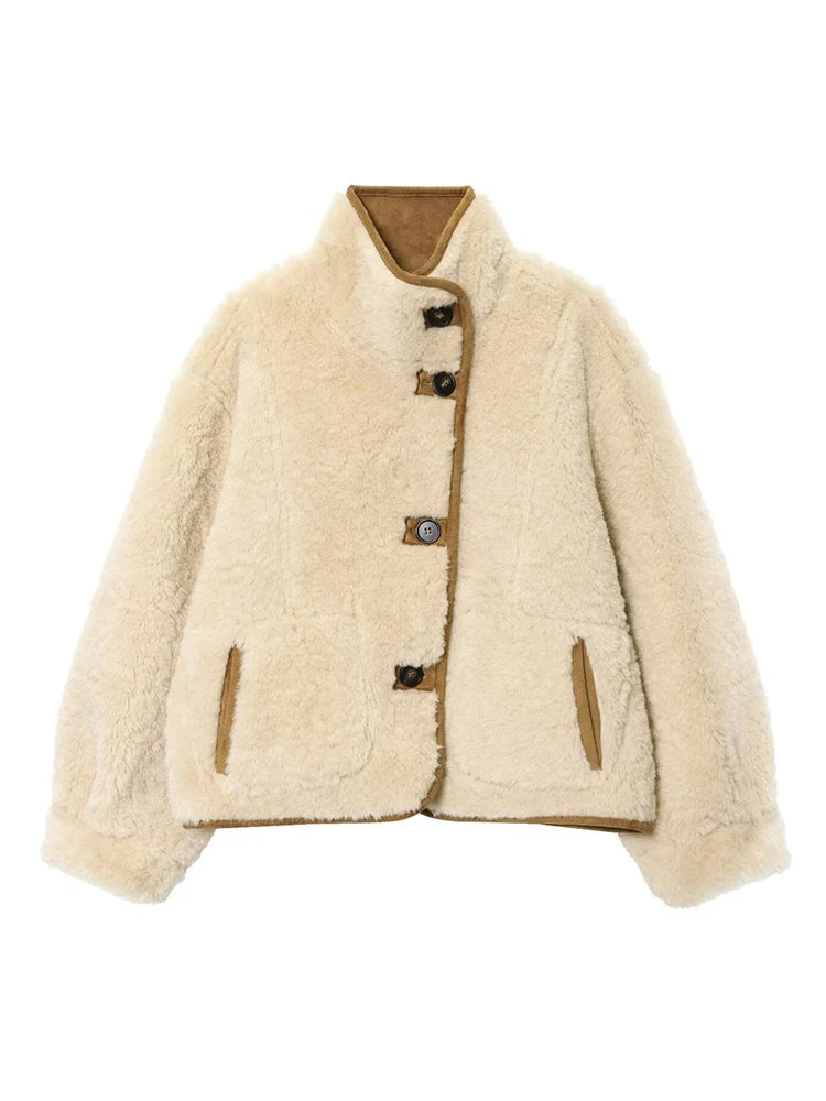 vestoraa double sided suede jacket coat outfit 5 - casual unisex garment with precision (USA)