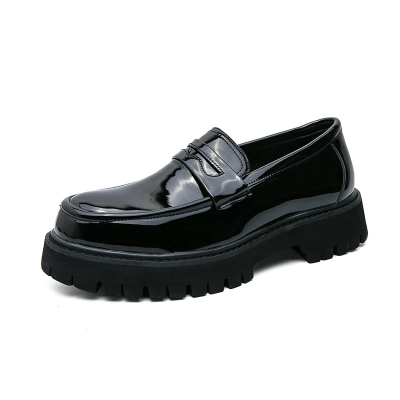 vestoraa platform shoes loafers shoes men thick-soled outfit 14 - casual unisex garment with precision (USA)