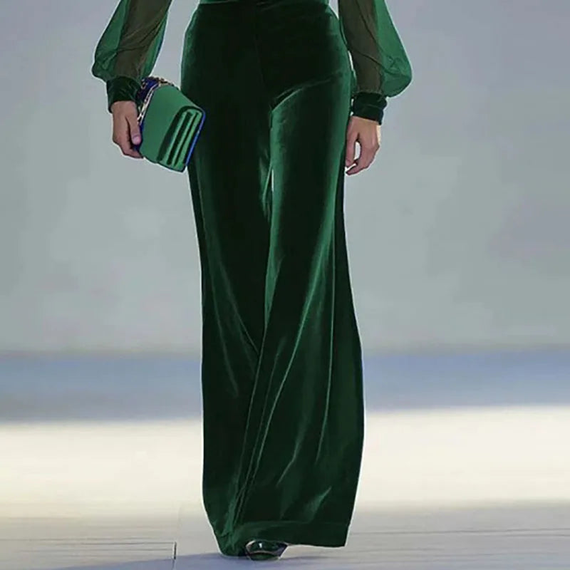 vestoraa sexy deep v neck velvet jumpsuit woman outfit 5 - classic unisex garment with precision (USA)