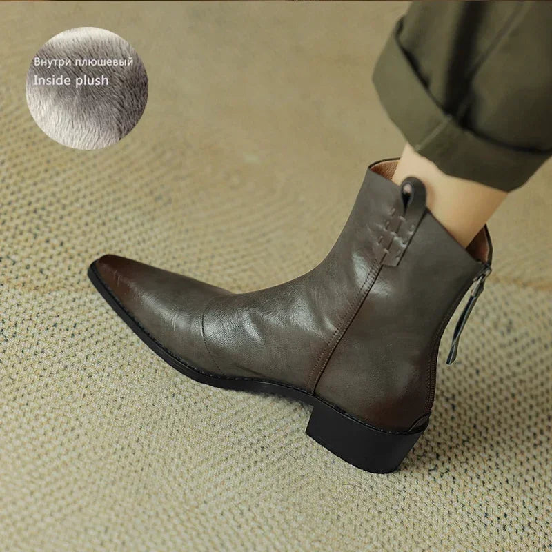 vestoraa / boots genuine leather western outfit 15 - dress unisex garment with precision (USA)