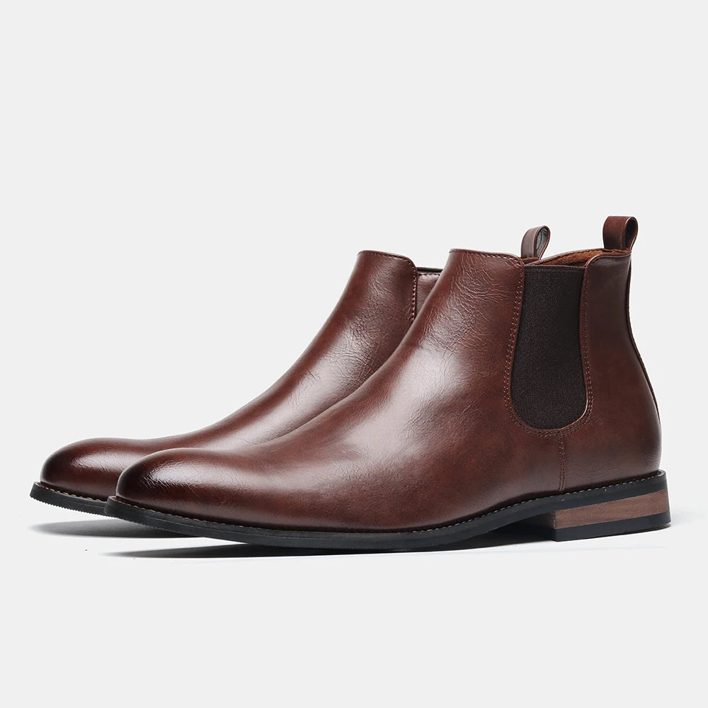 vestoraa chelsea men boots brand comfortable - modern unisex outfit with precision in neutral metal (USA)