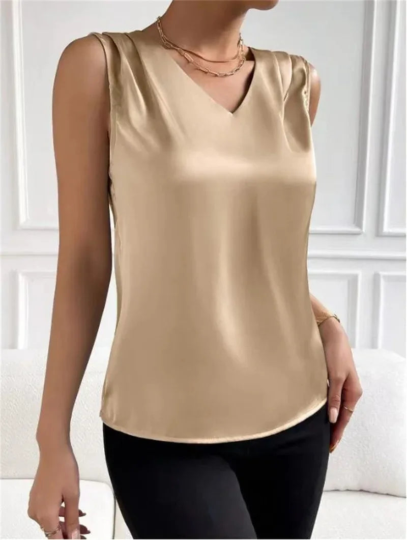 vestoraa 's vest temperament v-neck vest vacation outfit 5 - classic unisex garment with precision (USA)