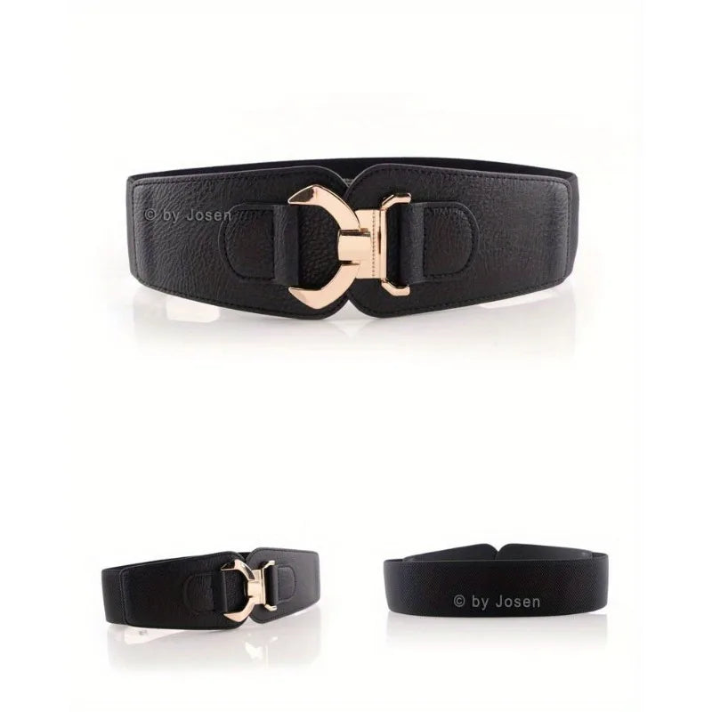 unisex modern outfit vestoraa versatile wide belt 's coat belt - daily wear garment with black design detail (USA)