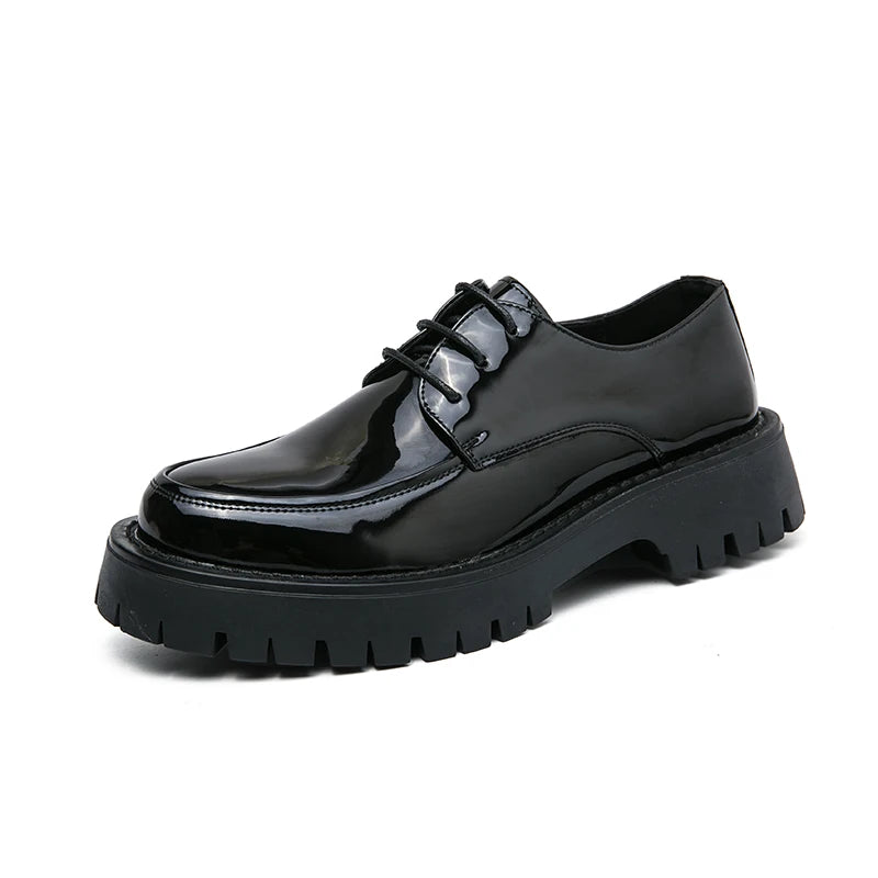 vestoraa platform shoes loafers shoes men thick-soled outfit 13 - casual unisex garment with precision (USA)