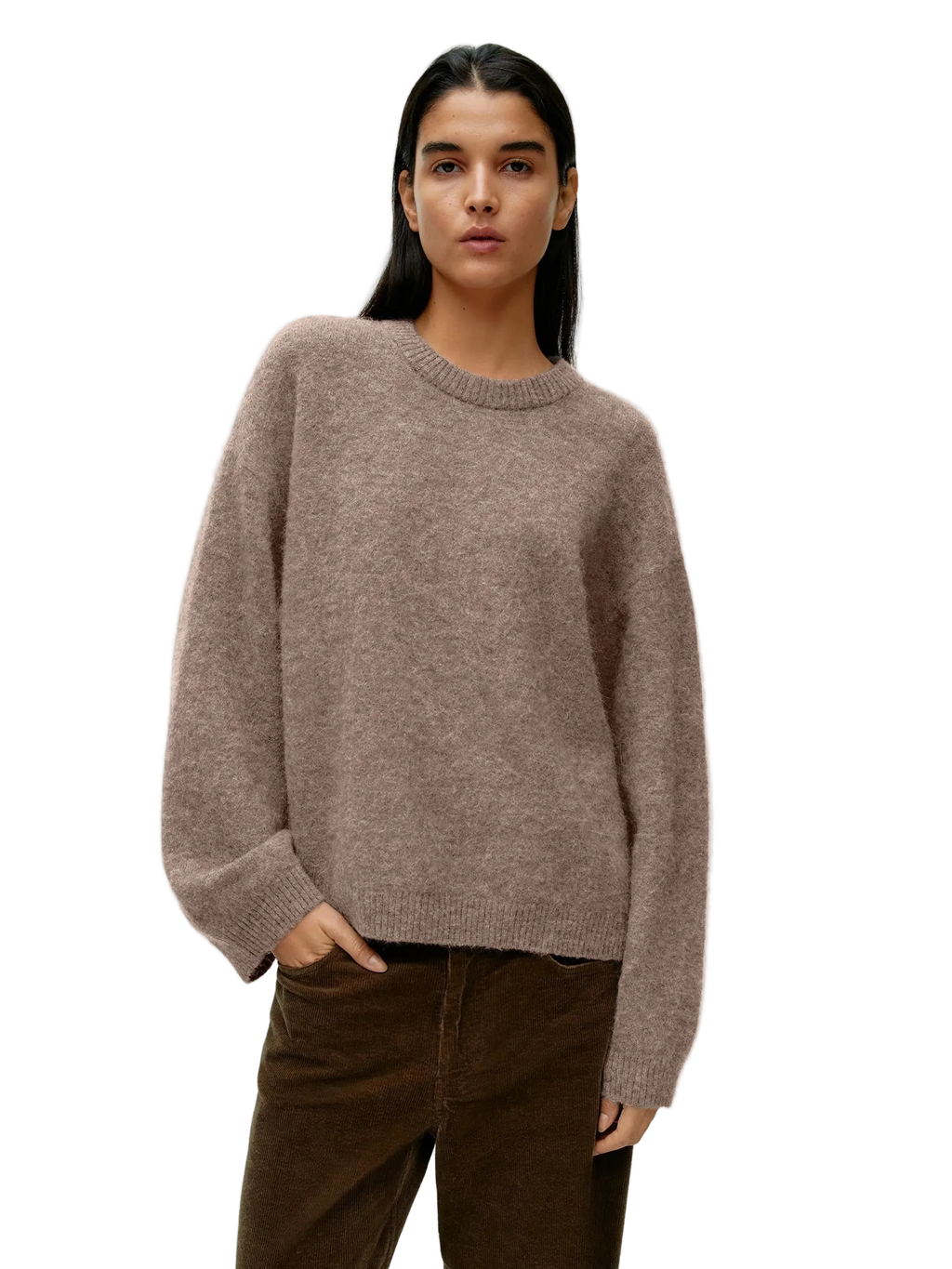 vestoraa hirsionsan basic o neck lantern sleeve sweater outfit 7 - classic unisex garment with precision (USA)