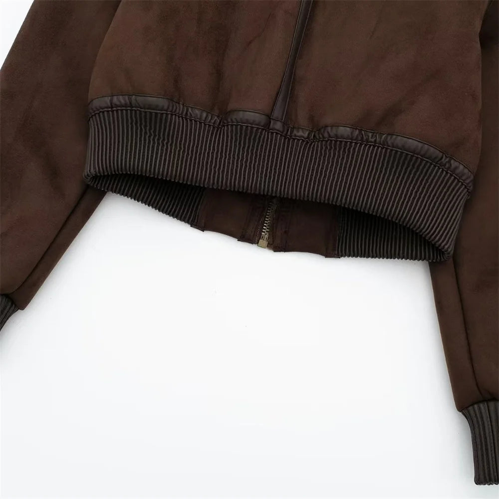 vestoraa 's casual standing neck contrast strap outfit 6 - casual unisex garment with precision (USA)