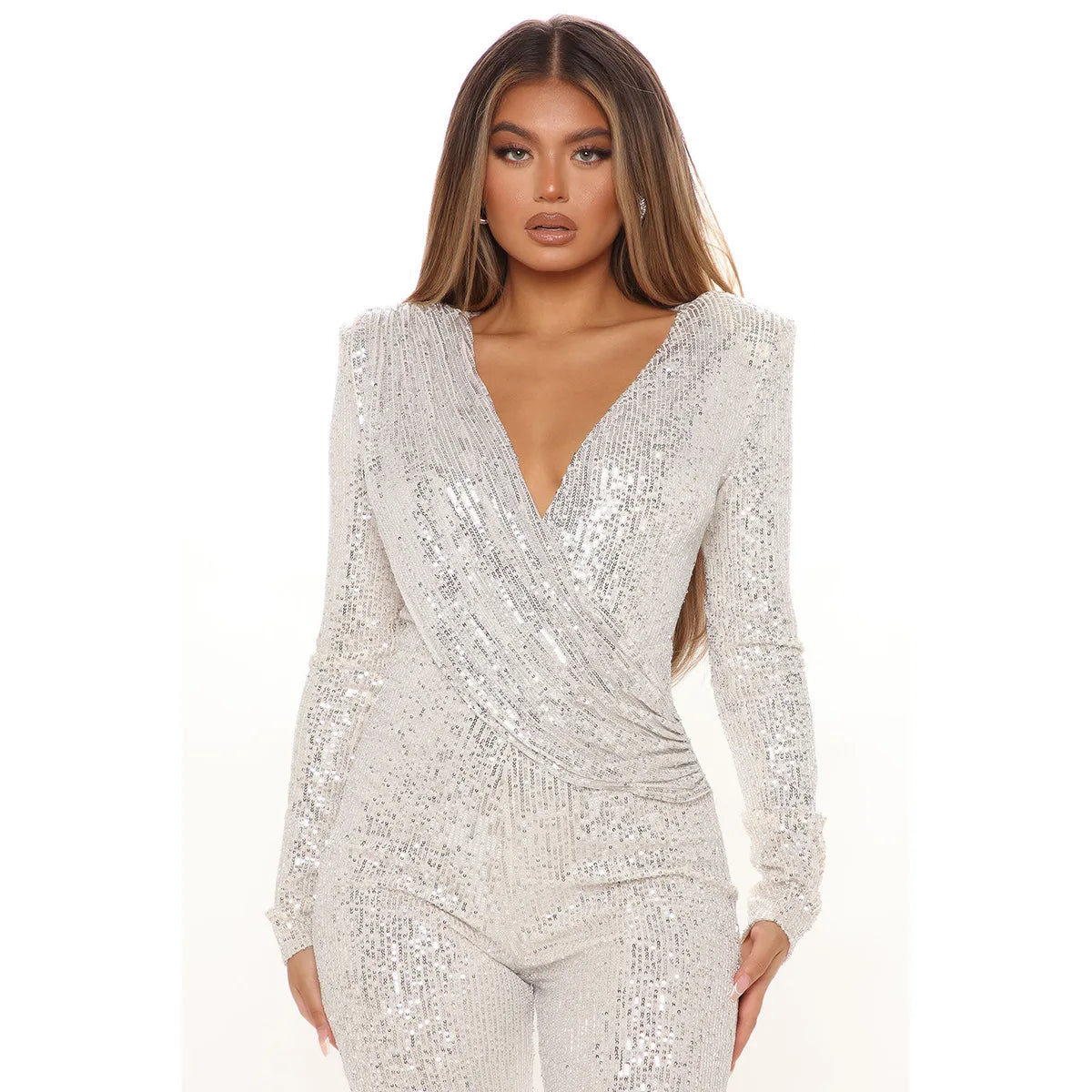vestoraa customized prom jumpsuit v-neck - classic unisex outfit with precision in black metal (USA)
