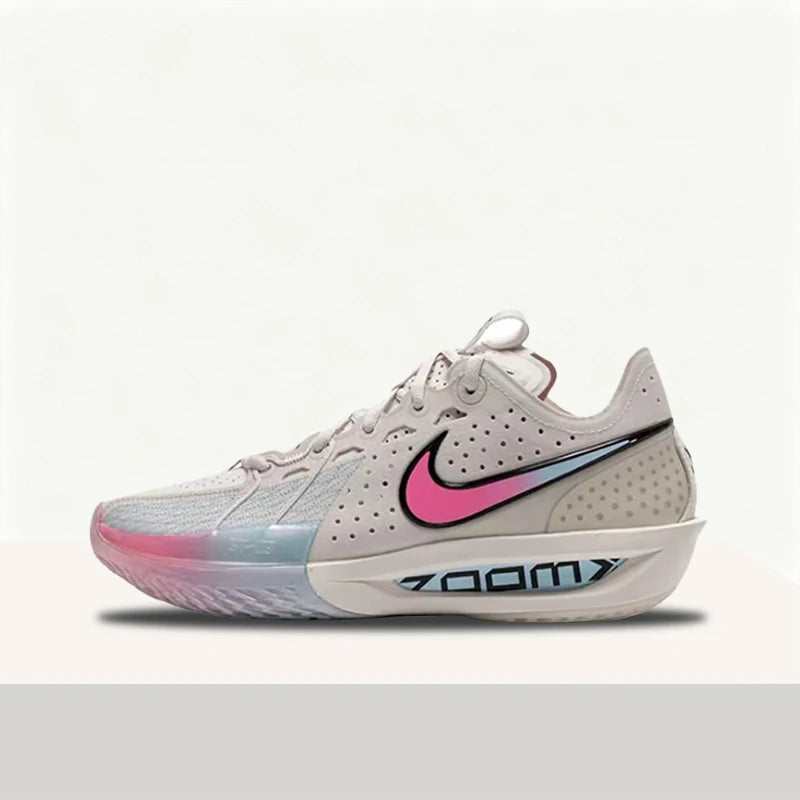 vestoraa nike g.t. cut low- basketball shoes men - casual unisex outfit with precision in neutral metal (USA)