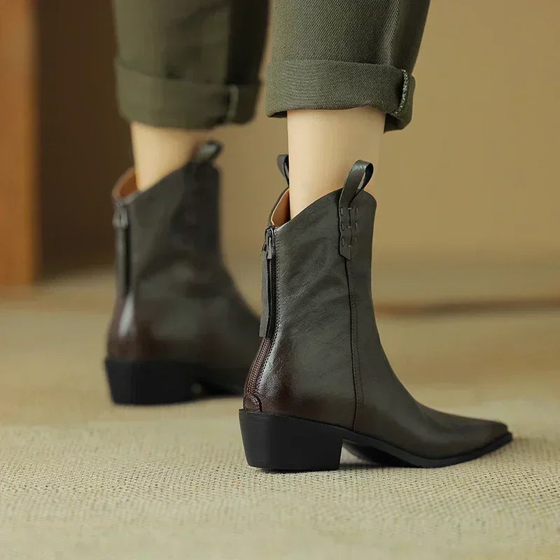 vestoraa / boots genuine leather western outfit 7 - dress unisex garment with precision (USA)