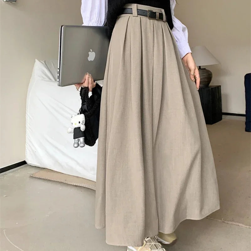 vestoraa skirt solid color versatile outfit detail - reliable design, precision, waterproof casual design (USA)