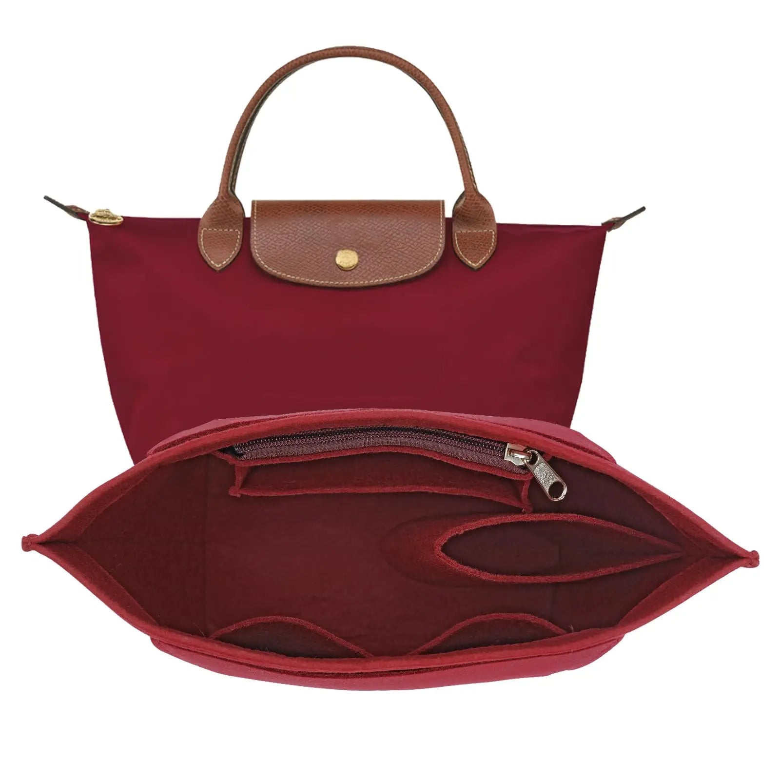 vestoraa purse organizer insert, felt bag organizer handbag outfit 7 - classic unisex garment with precision (USA)