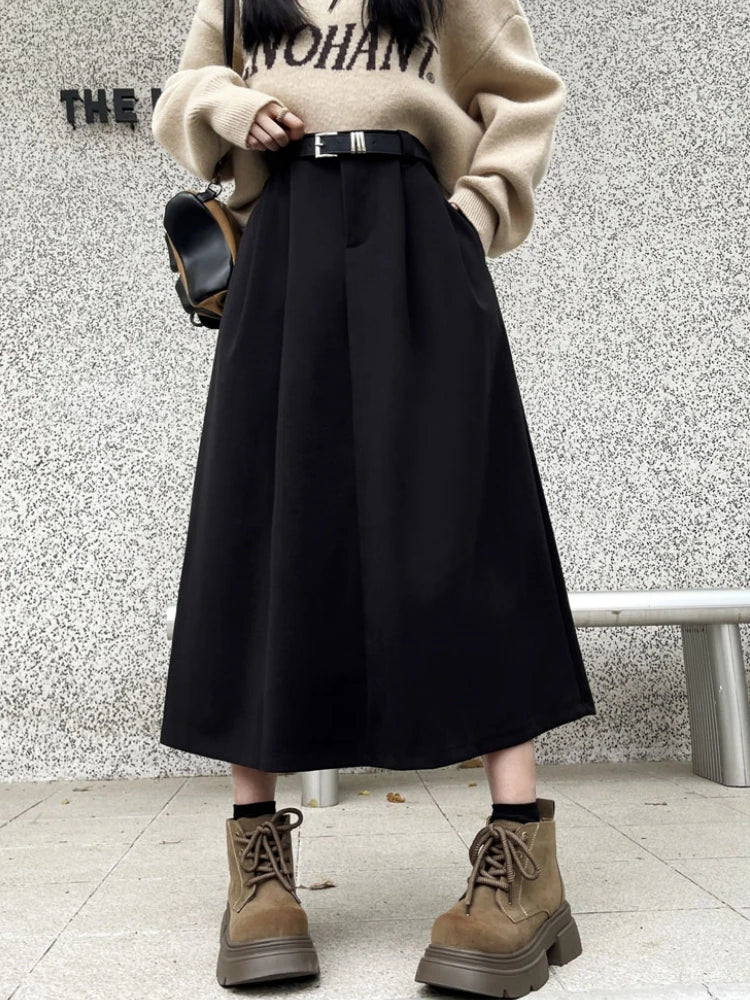 vestoraa qiukichonson thick mid long skirts s woolen outfit 6 - vintage unisex garment with precision (USA)