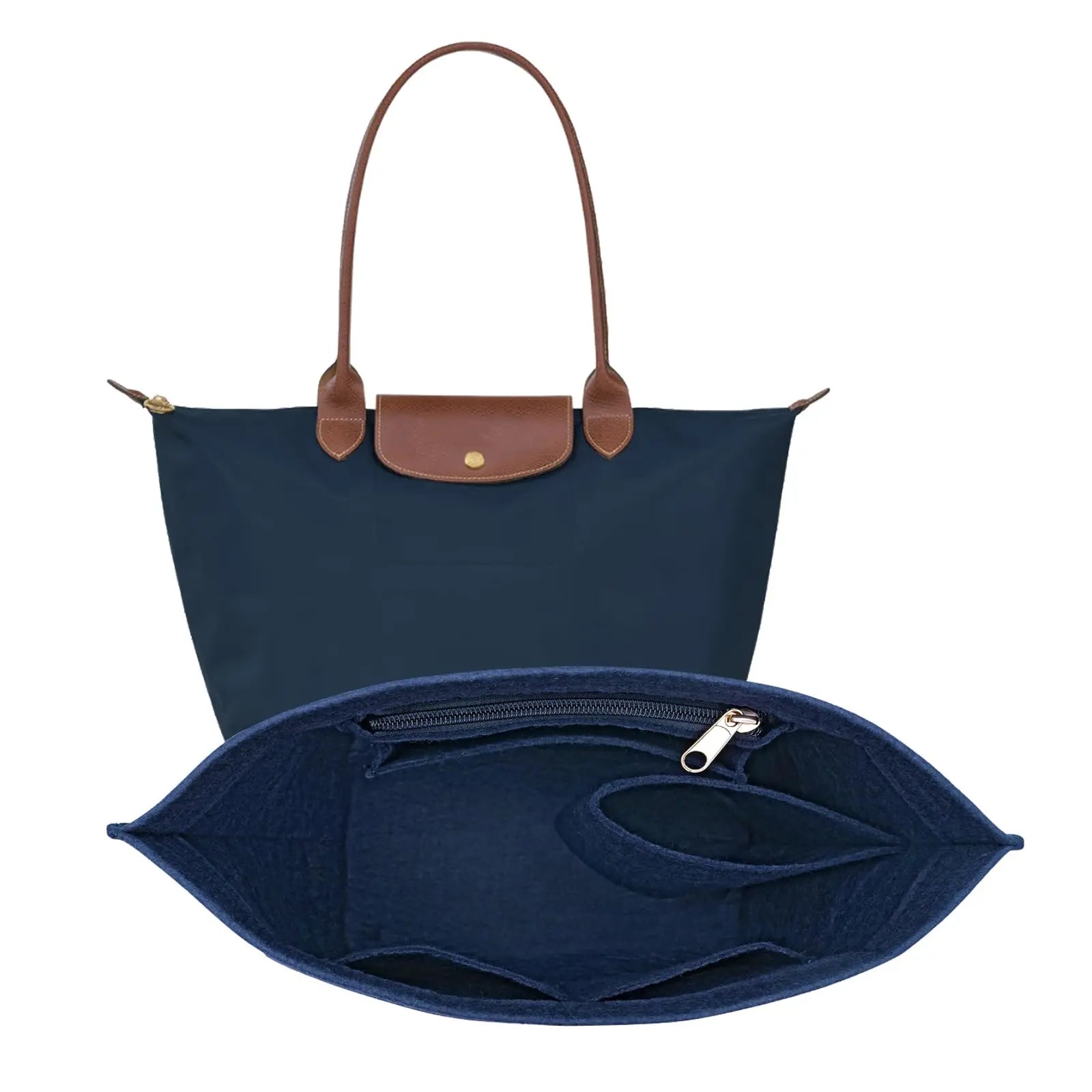 vestoraa purse organizer insert, felt bag organizer handbag outfit 6 - classic unisex garment with precision (USA)