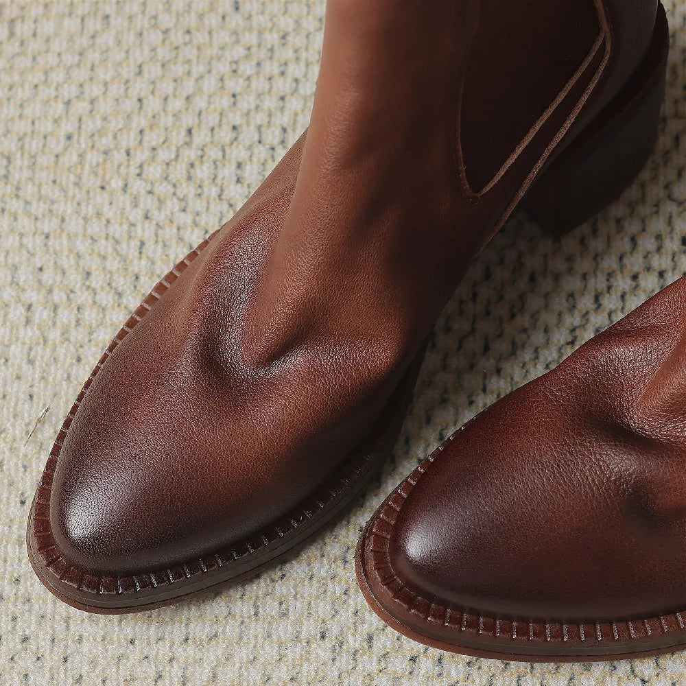 Vestoraa vestoraa genuine leather elastic slip-on unisex garment - precision metal outfit (USA)