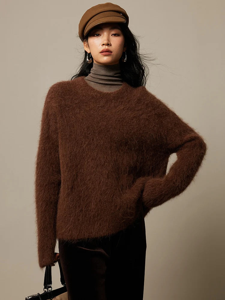 vestoraa suyadream warm alpaca pullovers woman, dropped outfit 12 - classic unisex garment with precision (USA)