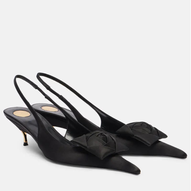 vestoraa heel shoes - pointed outfit 7 - casual unisex garment with precision (USA)