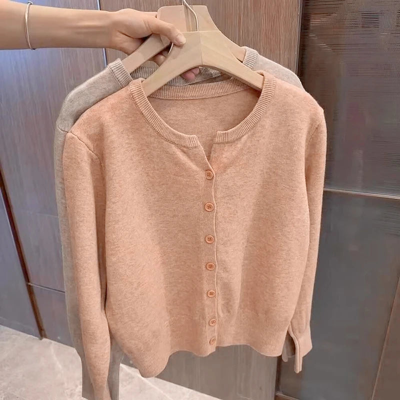 vestoraa 's fleece knit loose short cashmere - classic unisex outfit with precision in neutral metal (USA)