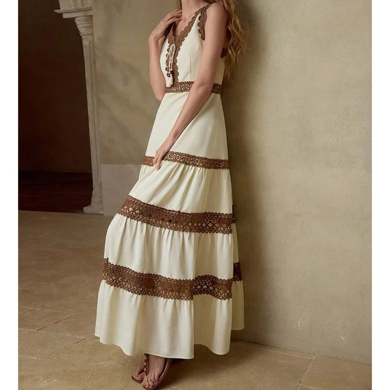 unisex dress outfit vestoraa 's bohemian long dress sexy - daily wear garment with gold design detail (USA)