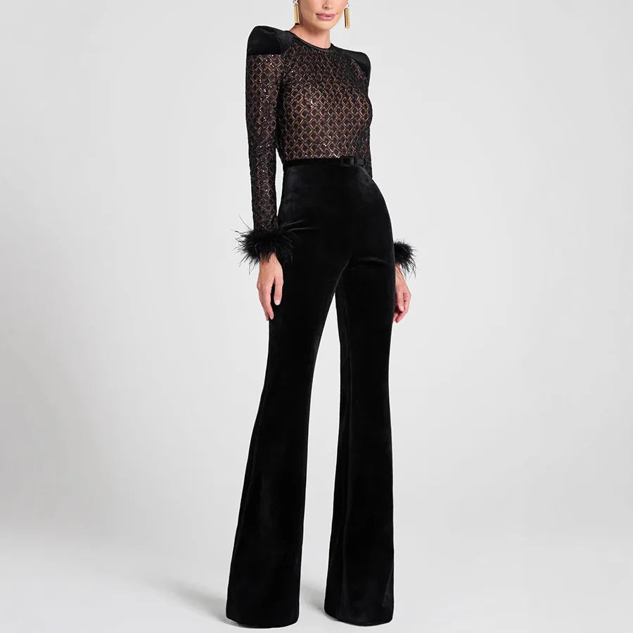 vestoraa 's long sleeve round neck gold velvet - classic unisex outfit with precision in black metal (USA)