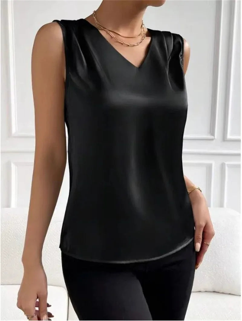 vestoraa 's vest temperament v-neck vest vacation outfit 6 - classic unisex garment with precision (USA)