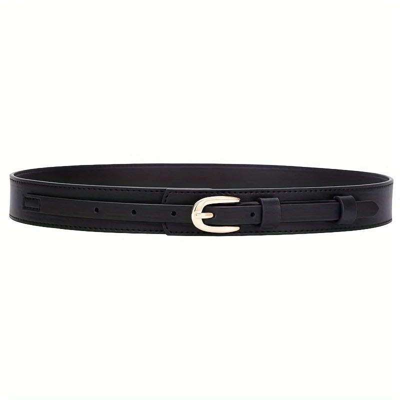 vestoraa oval buckle belts classic solid color outfit 7 - casual unisex garment with precision (USA)