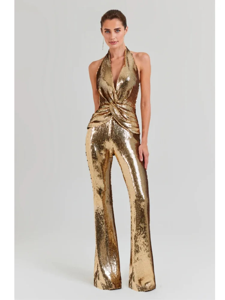 vestoraa sexy glitter sequins gold bodycon outfit 7 - dress unisex garment with precision (USA)