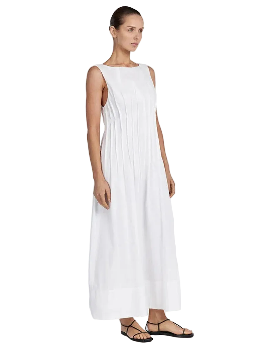 Vestoraa vestoraa clacive loose white cotton dress unisex garment - precision cotton outfit (USA)