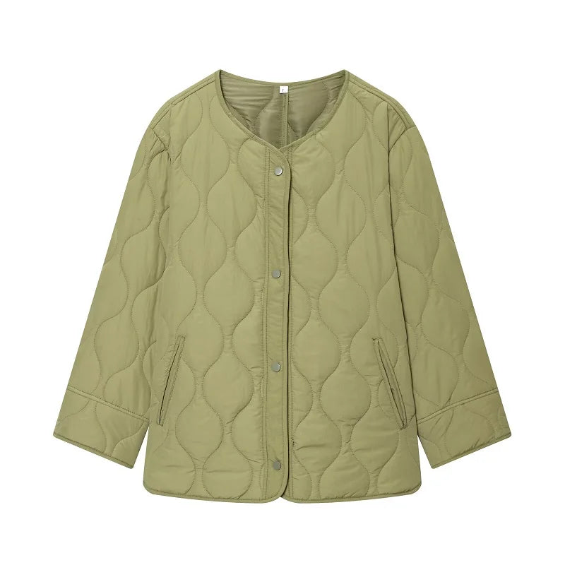 vestoraa black quilted jacket padded outfit 6 - casual unisex garment with precision (USA)