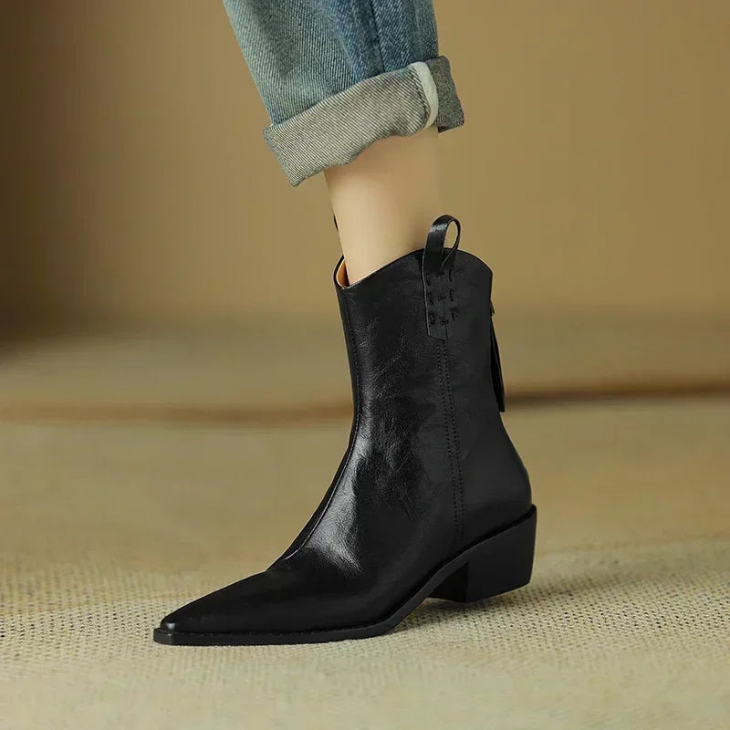 vestoraa / boots genuine leather western outfit 5 - dress unisex garment with precision (USA)