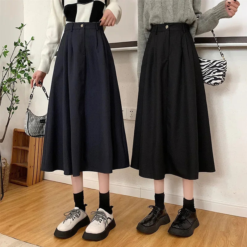 vestoraa retro skirt 's medium long outfit 5 - casual unisex garment with precision (USA)