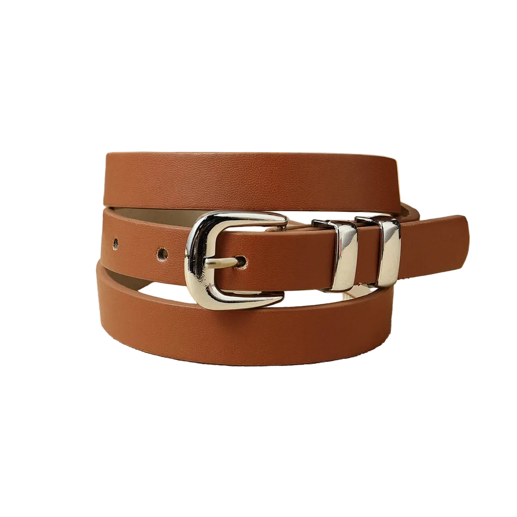 vestoraa piece other natural casual pu double-circle - casual unisex outfit with precision in brown metal (USA)