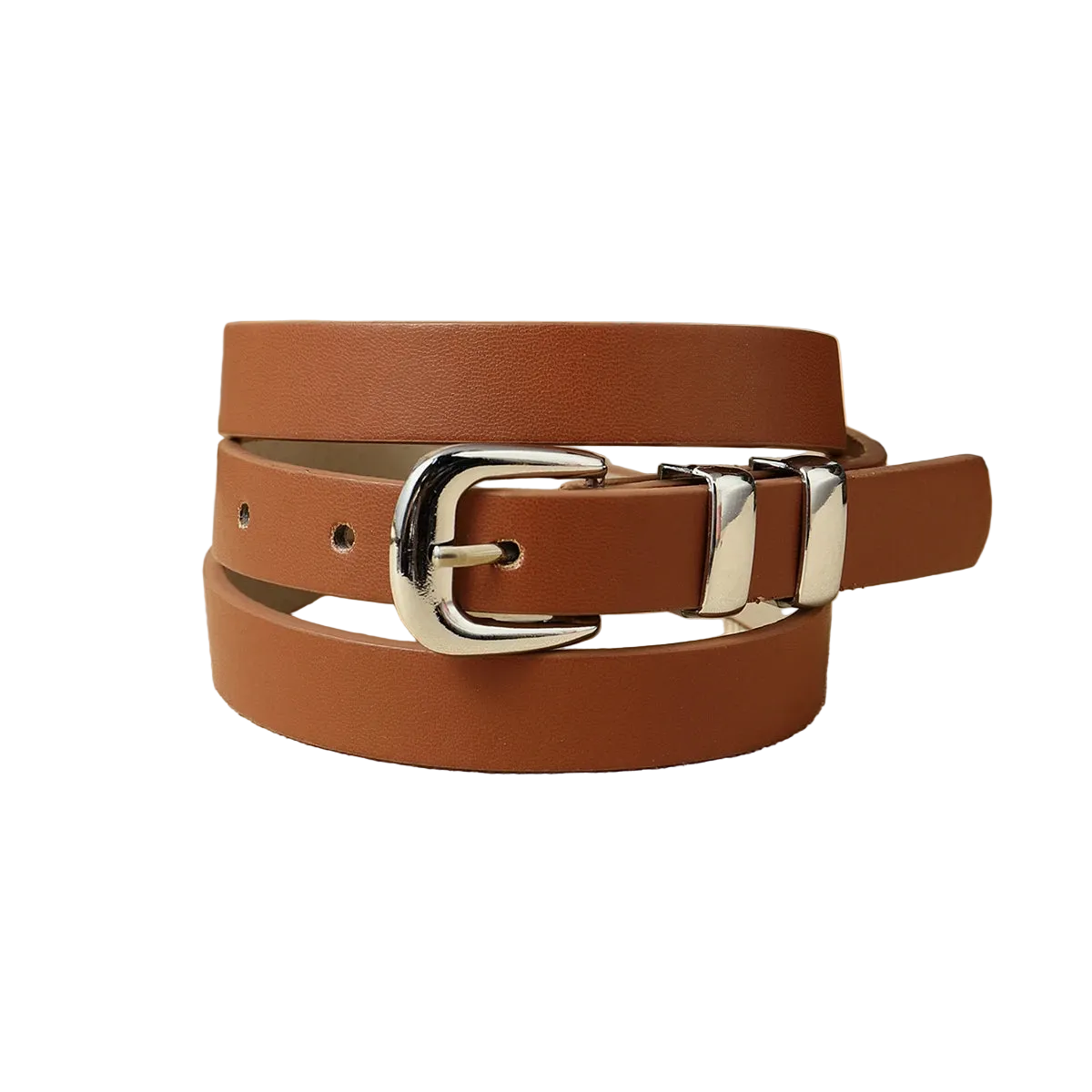 vestoraa piece other natural casual pu double-circle - casual unisex outfit with precision in brown metal (USA)