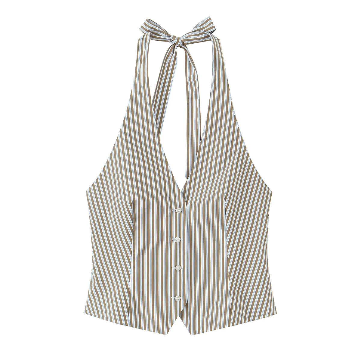 vestoraa duoperi piece sets striped halter outfit 6 - classic unisex garment with precision (USA)