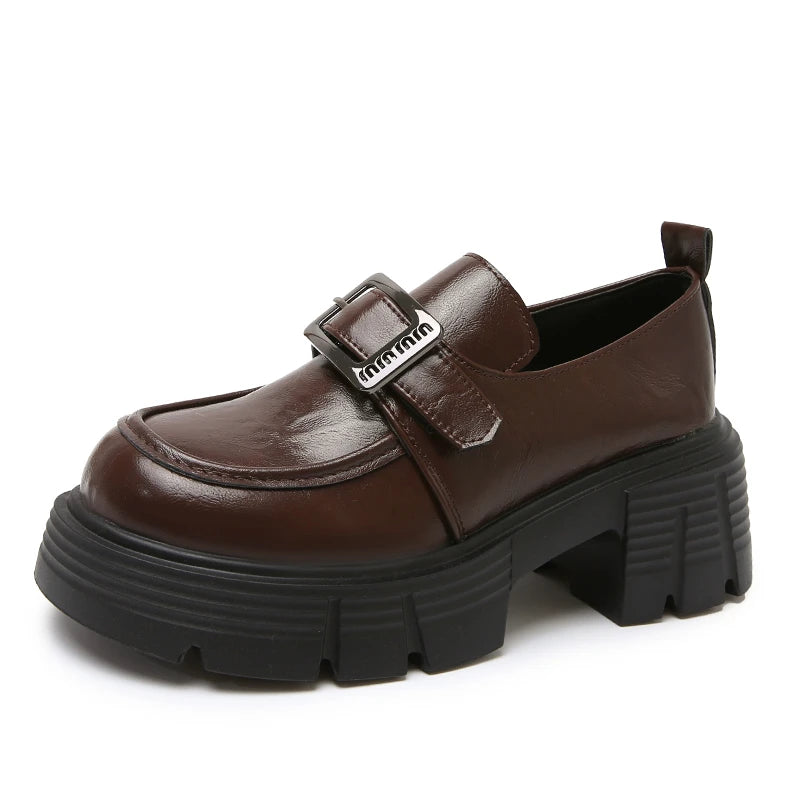 vestoraa versatile loafers / retro - casual unisex outfit with precision in black metal (USA)