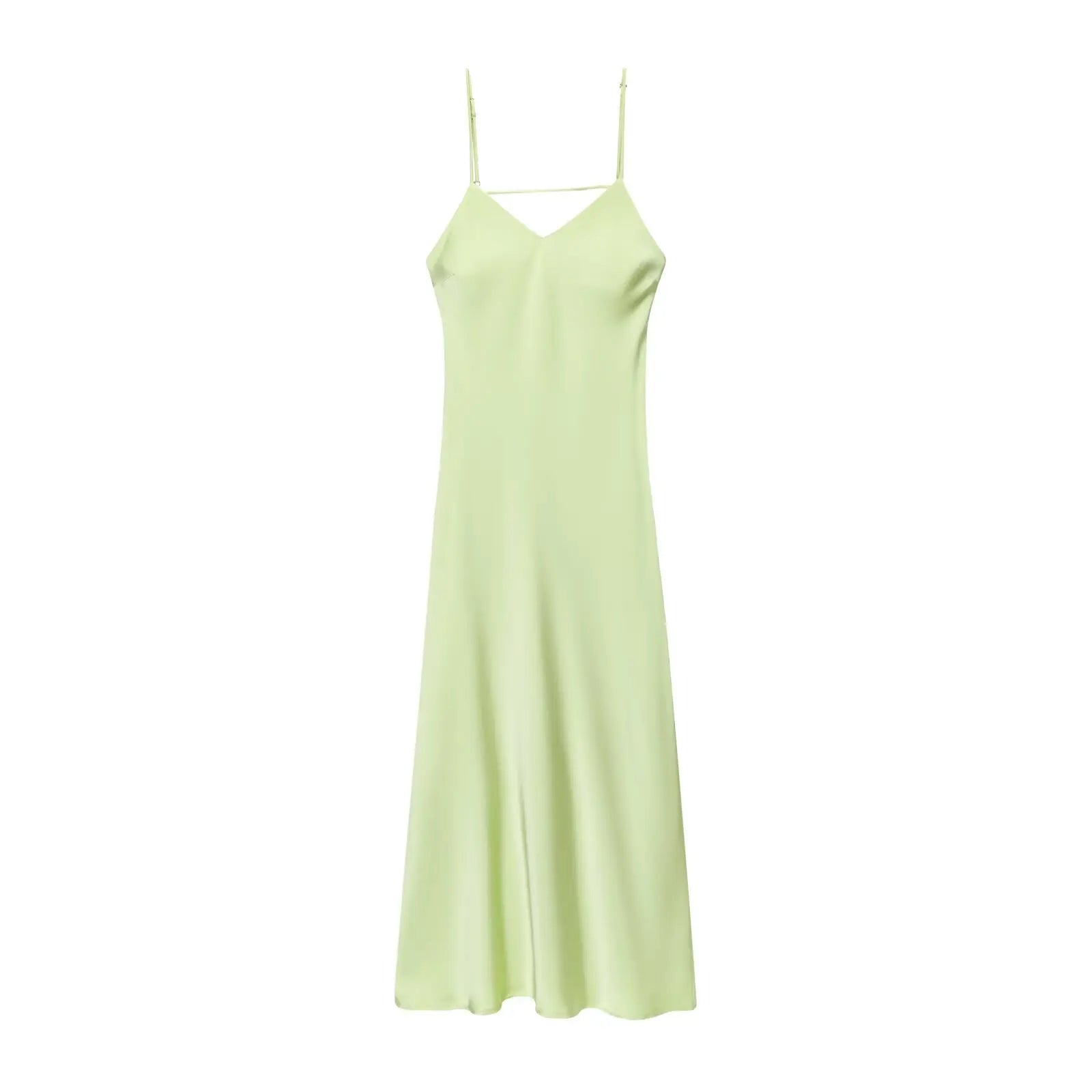 vestoraa kondala sexy chic satin party dress v neck outfit 9 - casual unisex garment with precision (USA)