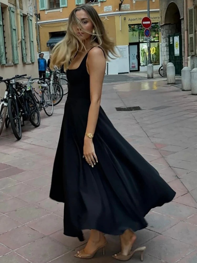 vestoraa julissa mo sexy square collar maxi dress outfit detail - reliable design, precision, waterproof dress design (USA)