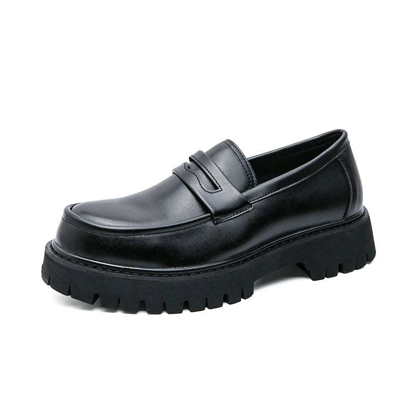 vestoraa platform shoes loafers shoes men thick-soled outfit 9 - casual unisex garment with precision (USA)